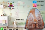محبوب‌ترین چادر بازی‌های شخصیت‌دار کودک در CityTent (سگ‌های نگهبان، پوکویو، لبوبو، دختر کفشدوزکی)